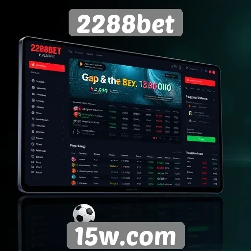 Exploração da interface do usuário no site 2288bet